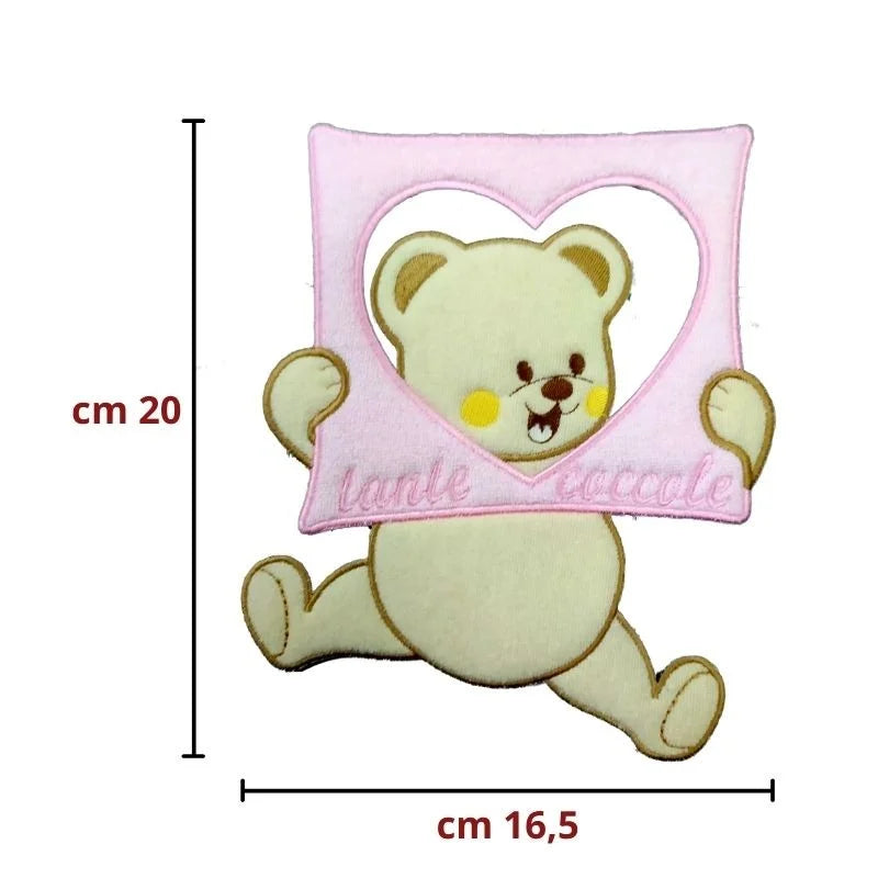 Iron-on fabric application item 8401