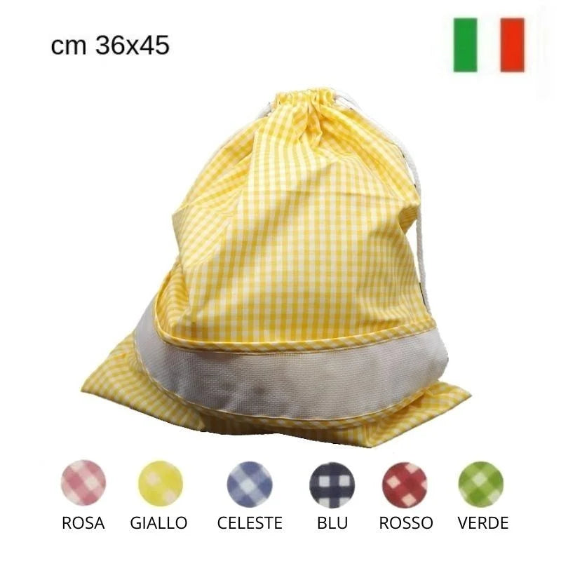 Bag with Aida cloth band item SA14TA