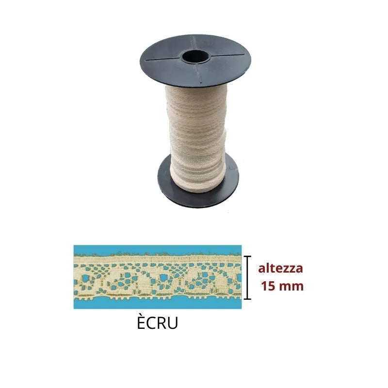 Nylon lace H cm 1.5 item CI/3 10 meters