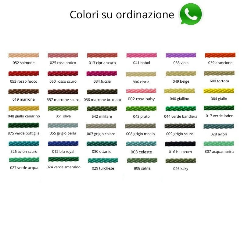 3-strand cord ø mm 6.5 item 520/5 20 metres