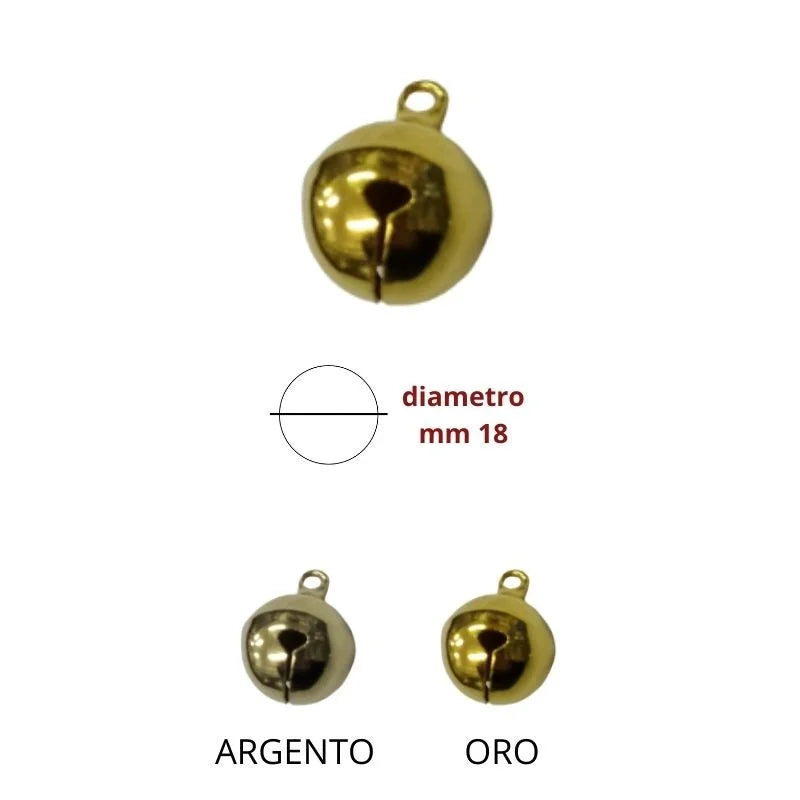 Campanello rotondo ø mm 18 articolo 702/4 pezzi 100