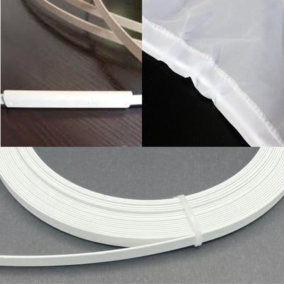 Piattina metallica per abbigliamento "cerchio carnevale" h mm 8 x 0,50 metri 10