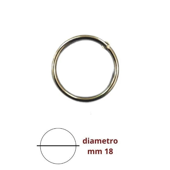 Anelli saldati ø mm 18 articolo 47106 pezzi 10