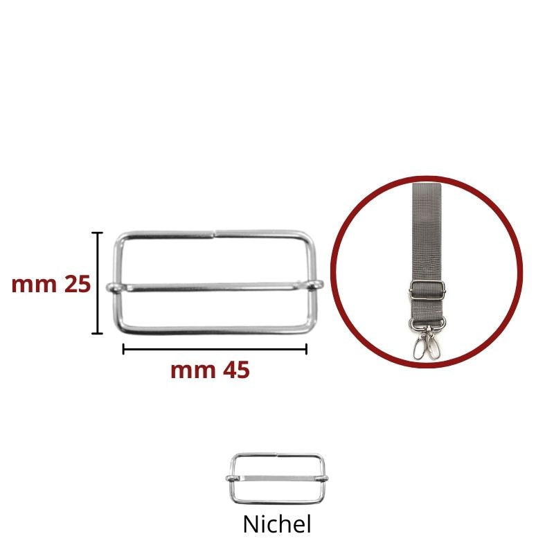 Passanti in ferro scorrevoli mm 45
pezzi 10
