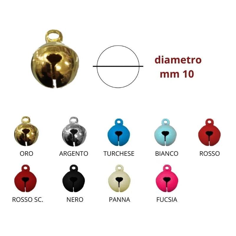 Campanello rotondo ø mm 10 articolo 702/1 pezzi 100