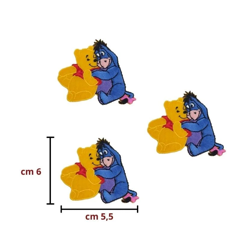 Applicazione termoadesiva tessuto Winnie The Pooh articolo 065