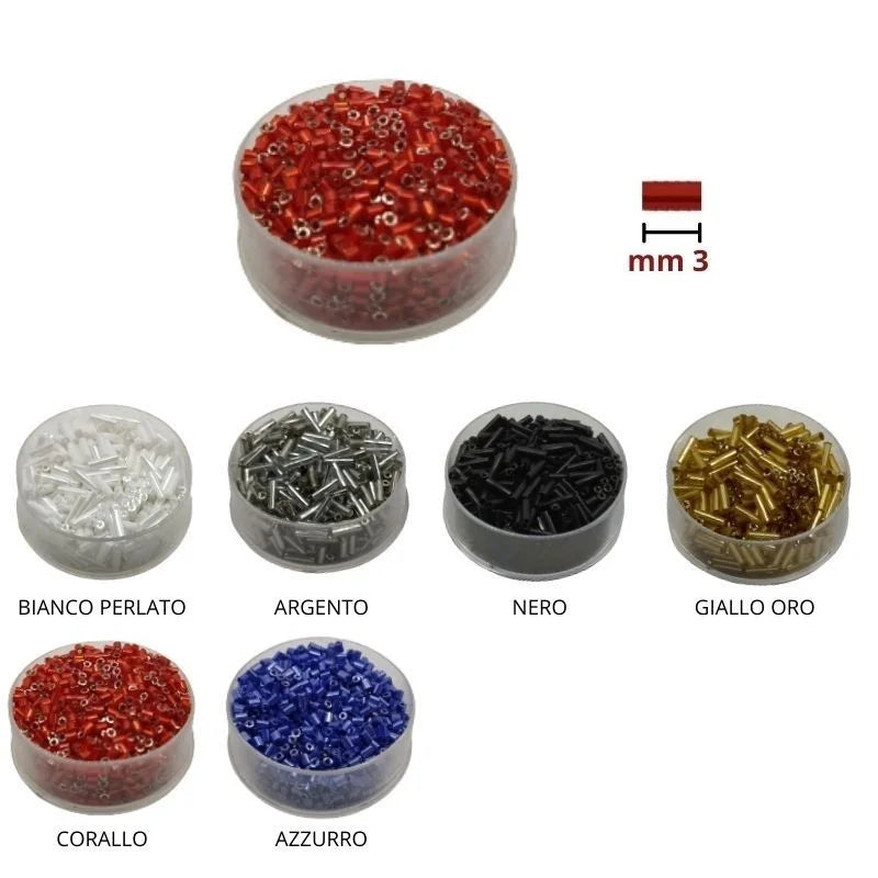 Glass rod length 3 mm item 201 boxes 6