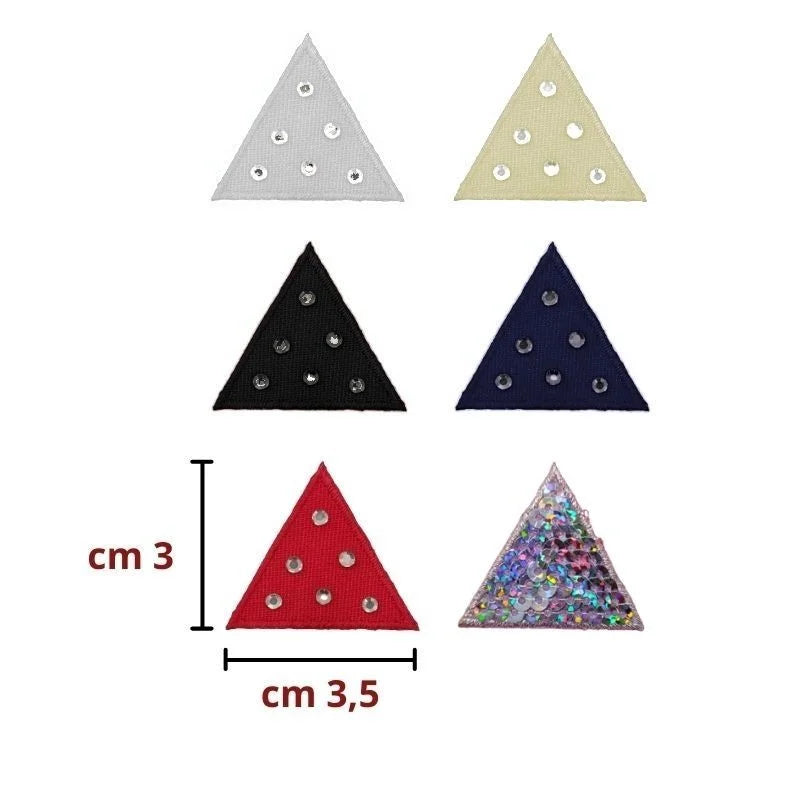 Applicazione termoadesiva tessuto e stass articolo 7073 pezzi 6