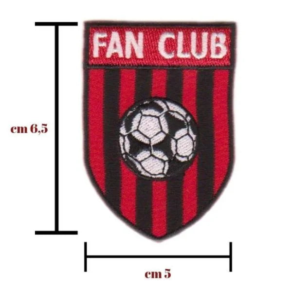 Iron-on fabric application item 8635 3 pieces