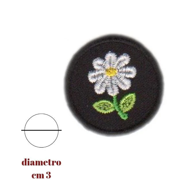 Applicazione termoadesiva tessuto articolo 7851 pezzi 10