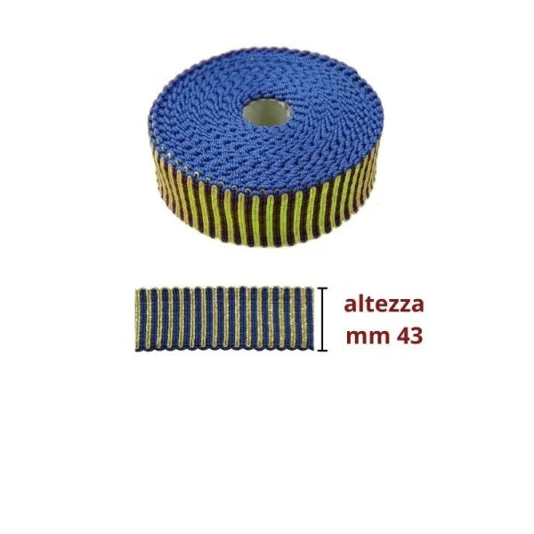 Gallone bordura h cm 43 articolo 5214 metri 10