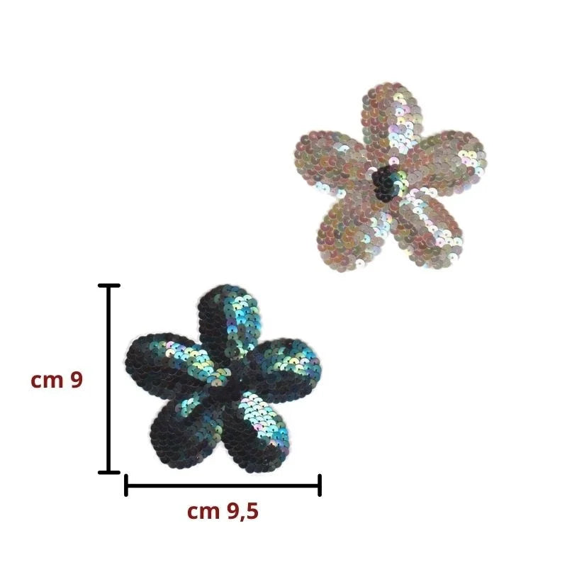 Iron-on sequin application item 484383