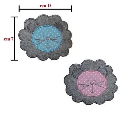 Iron-on fabric application item 188 pieces 6