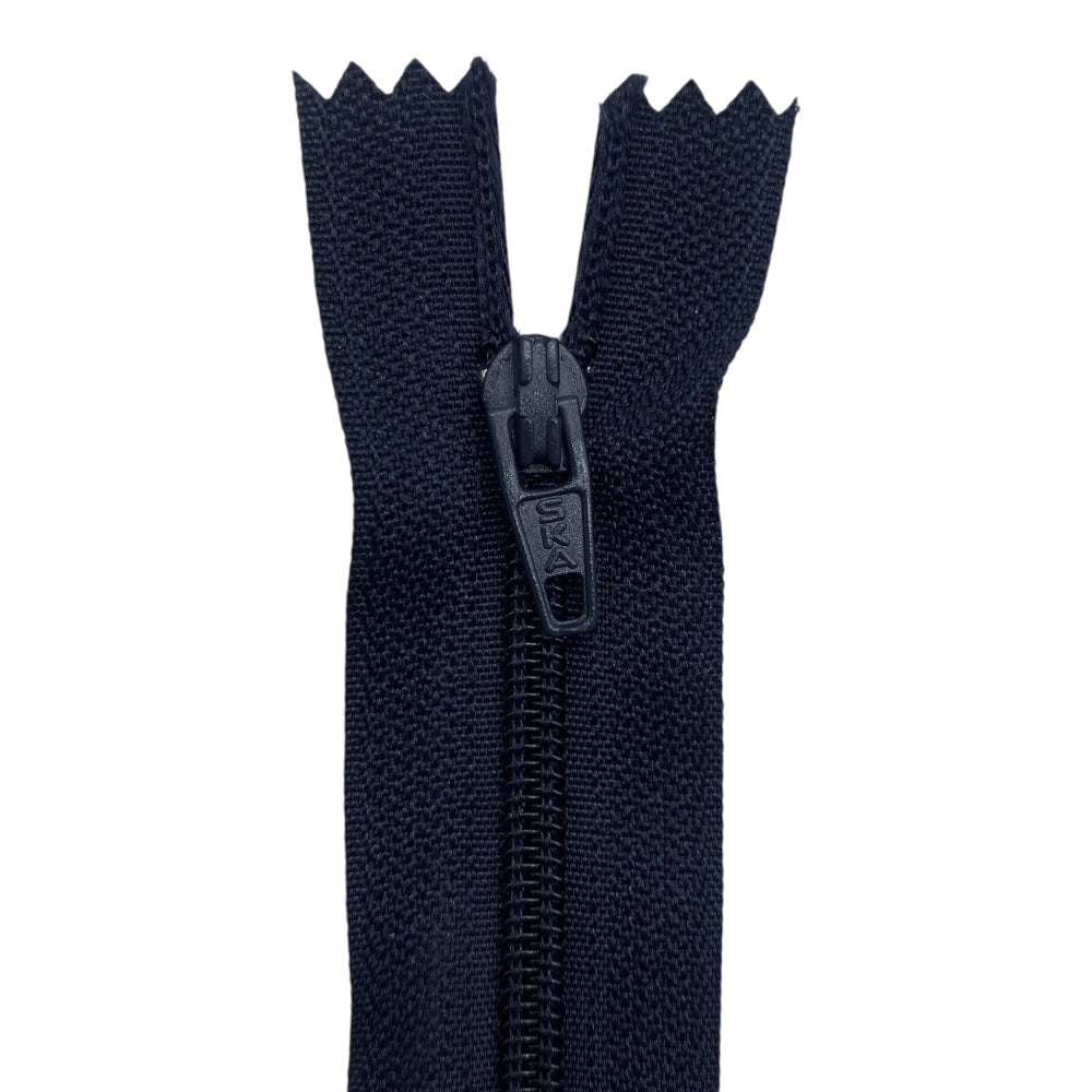 Spiral zipper 25 cm 3 mm chain item S30/25