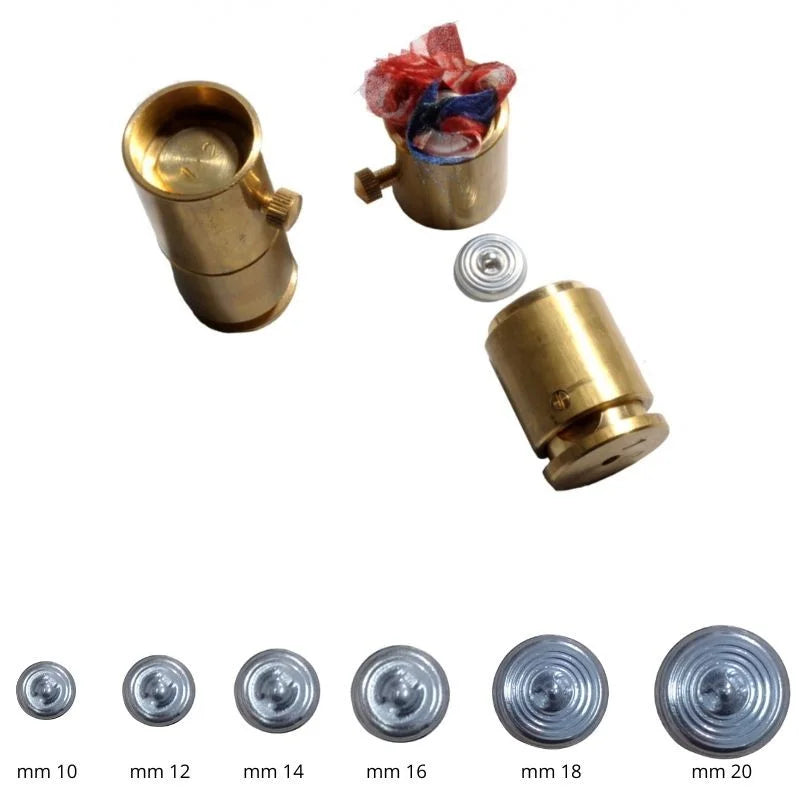 Button core matrix ø from size mm 10 to 20 item 1319
