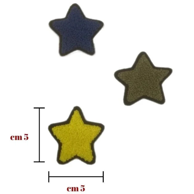 Iron-on application for fabric item 516/B, 3 pieces