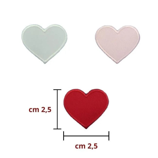 Iron-on fabric application item 9617 8 pieces