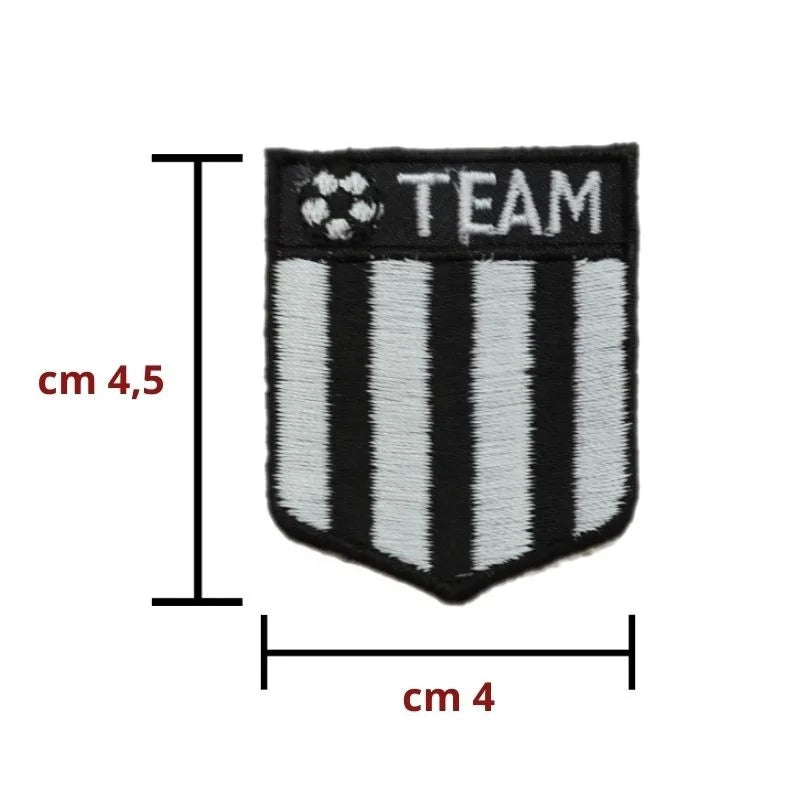 Applicazione termoadesiva tessuto articolo APU00232 pezzi 6