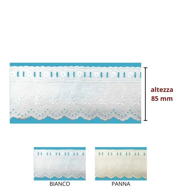 San Gallo lace with ribbon loop item 159 meters 14.50
