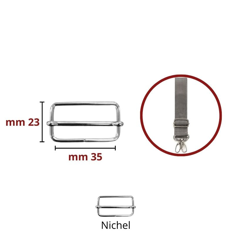 Passanti in ferro scorrevoli mm 35
pezzi 10