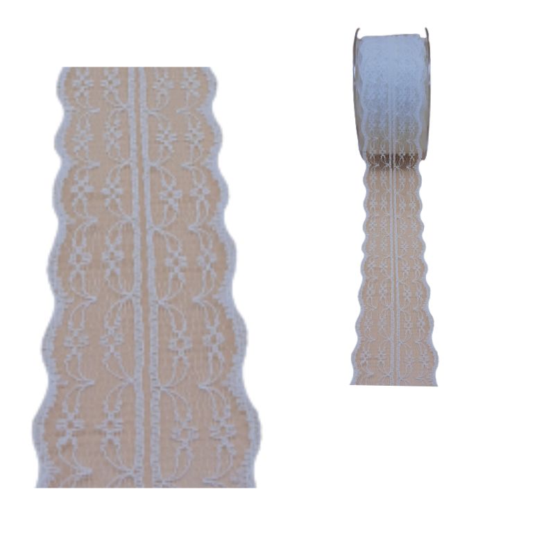 Nylon lace h mm 45 item P1042
25 meters
