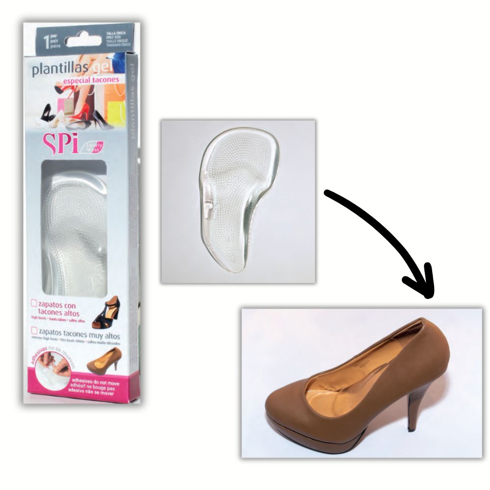 Sottopiede adesivo in gel
tacchi alti articolo 45013