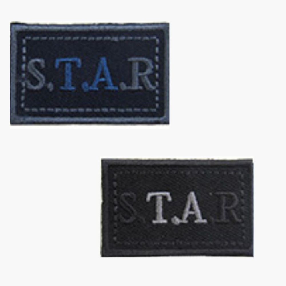 Applicazione termoadesiva tessuto articolo 376A pezzi 3