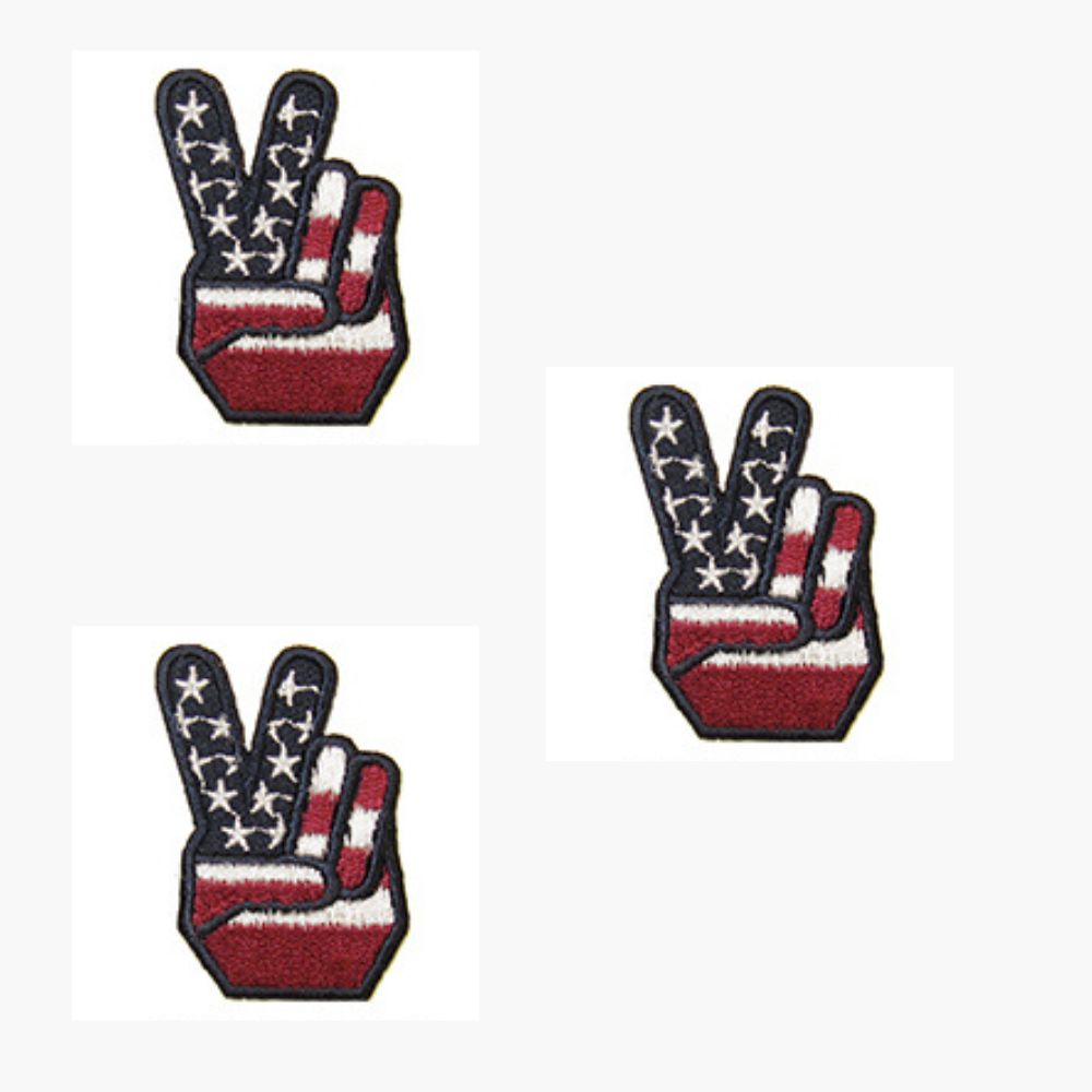 Applicazione termoadesiva tessuto articolo 755A pezzi 3