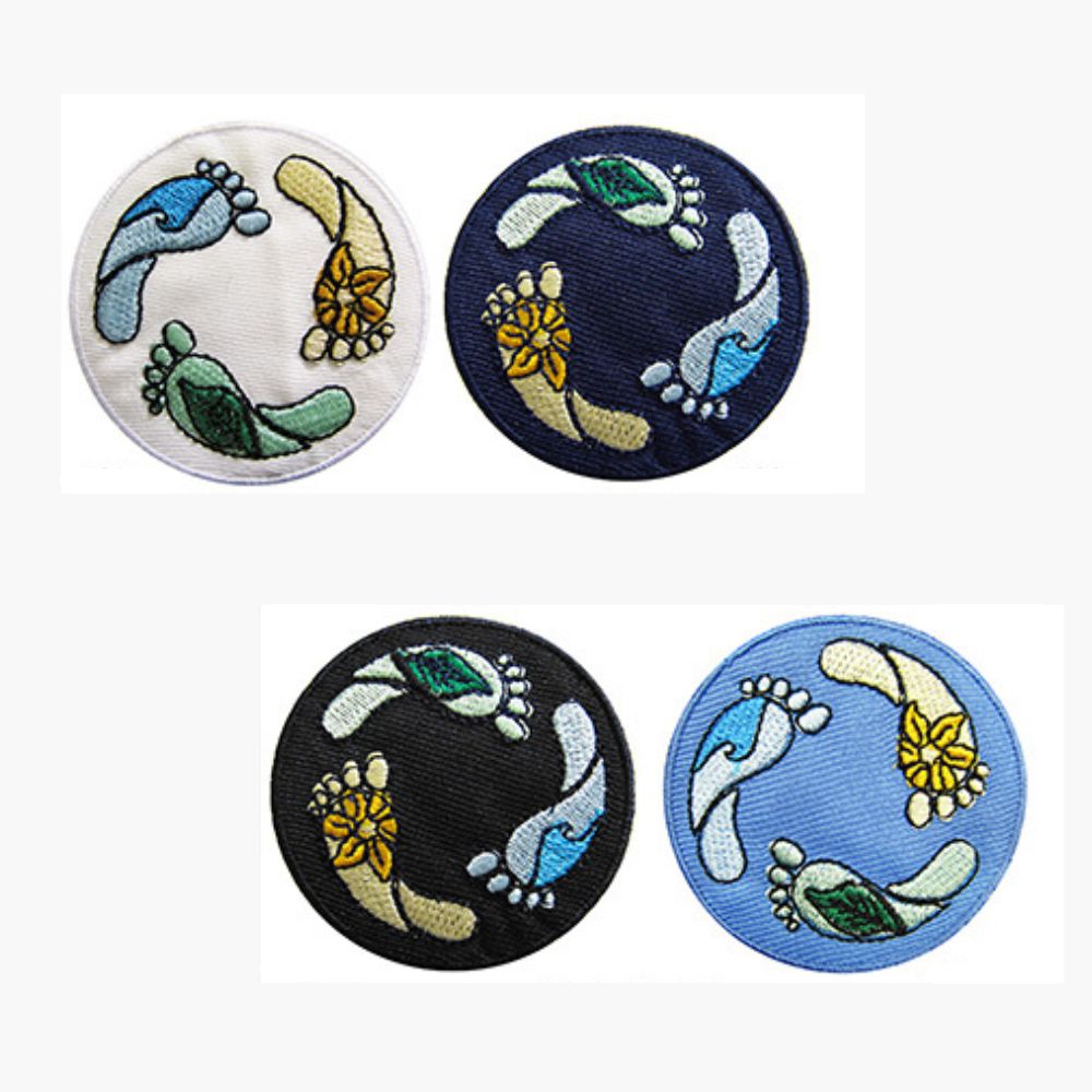 Applicazione termoadesiva tessuto articolo 114 pezzi 4