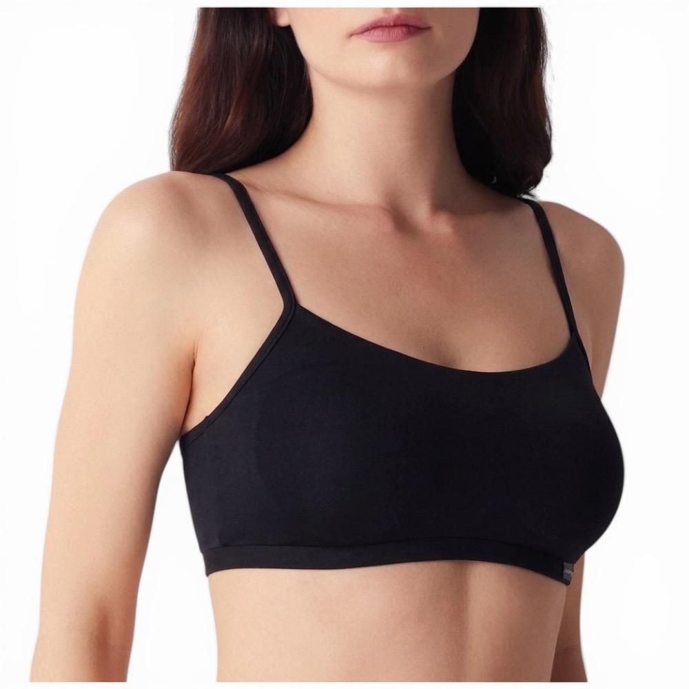 Brasier con coppe estraibili in cotone Cotonella art ADD22