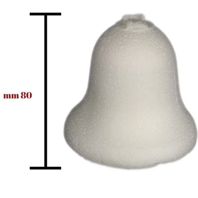 Campana polistirolo h mm 80 articolo 9037 pezzi 20