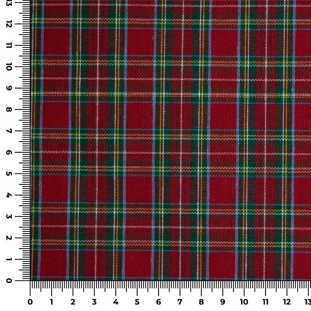 Tessuto h cm 280 policotone fantasia articolo Tartan