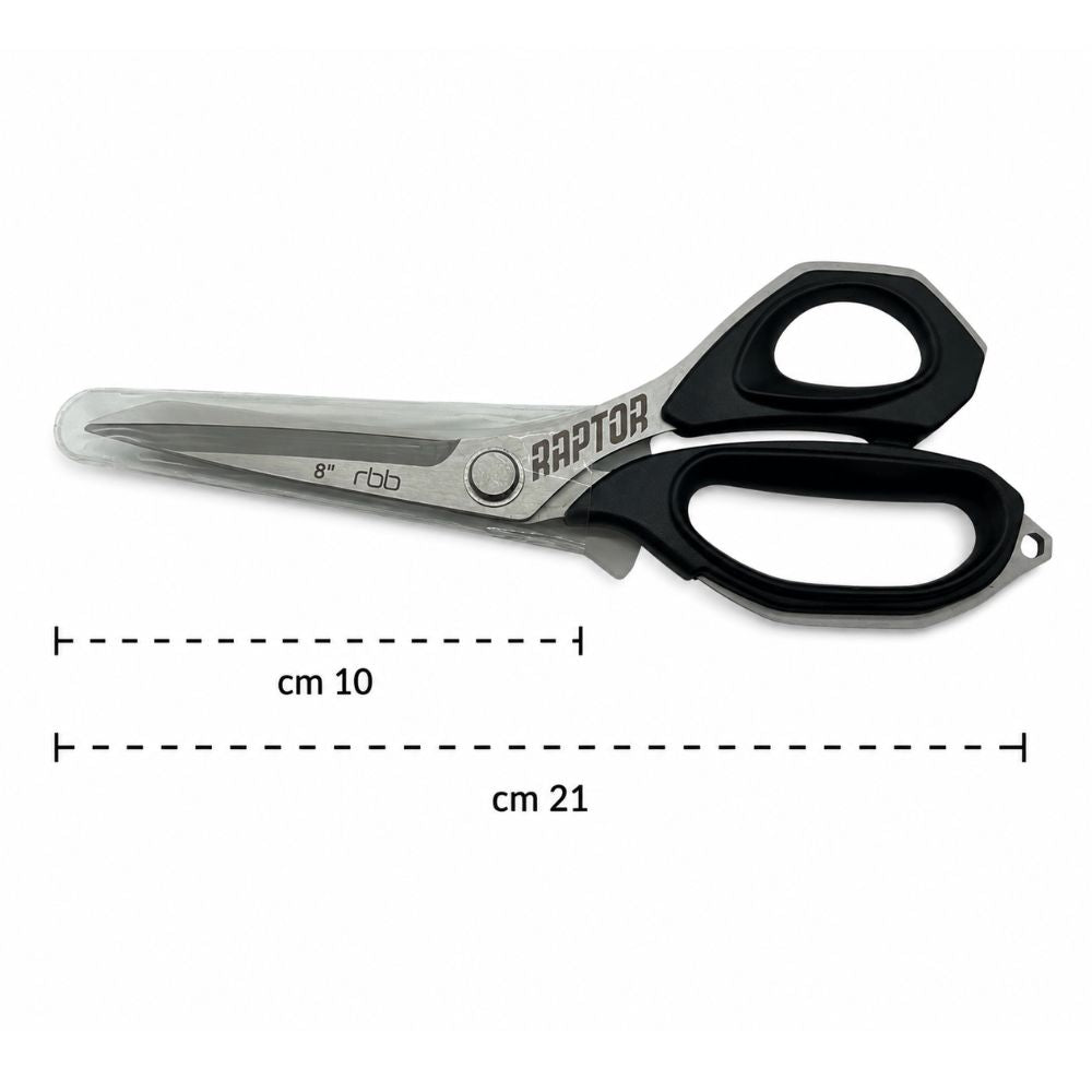 Professional tailoring scissors size 8 (mm 210), Raptor item 556/8