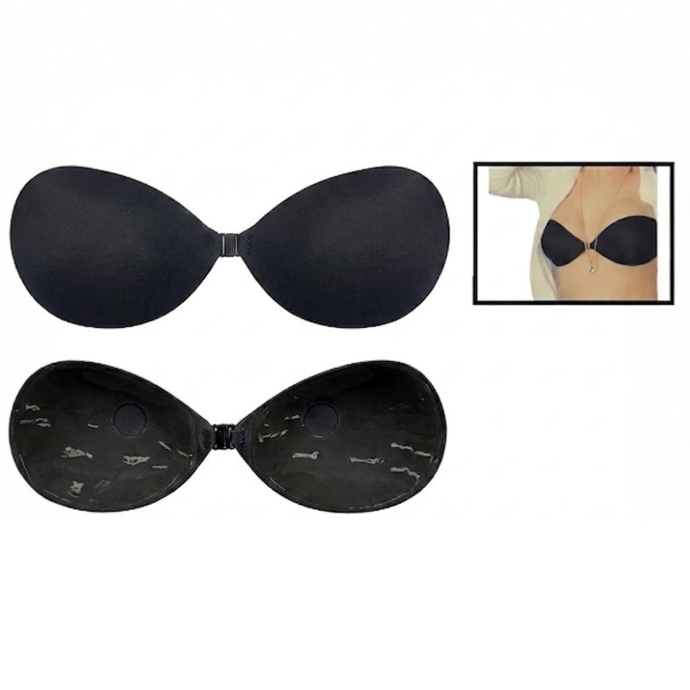 Adhesive bra with oval-shaped cups item C107