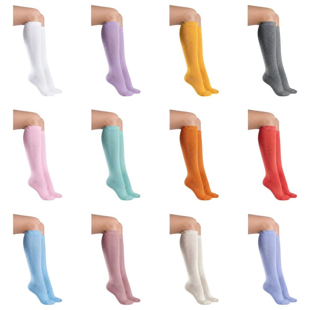 Women's soft knee-highs item Dgb-574 12 pairs