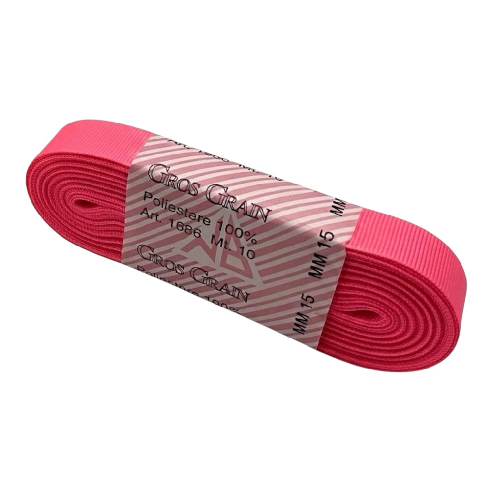Gros grain n 3 h cm 1.5 100% polyester article 1686/3 10 meters