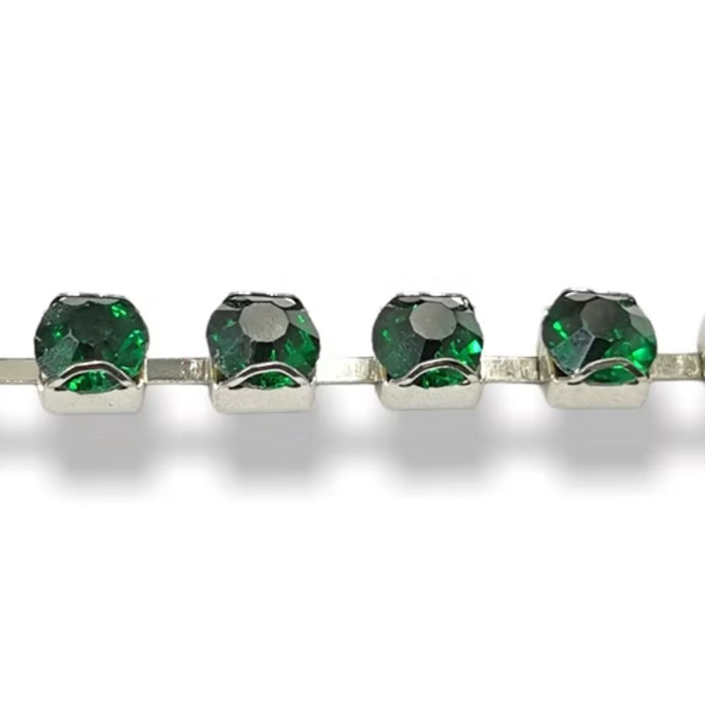 Filo catena strass (maglia larga) gioiello articolo FM6579