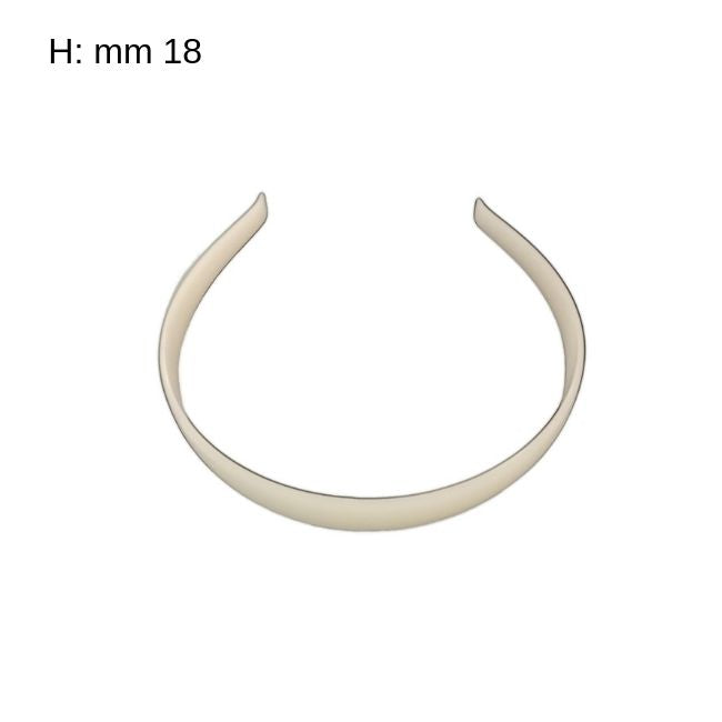 Anima cerchietti in plastica da rivestire h mm 18 articolo Anima 3