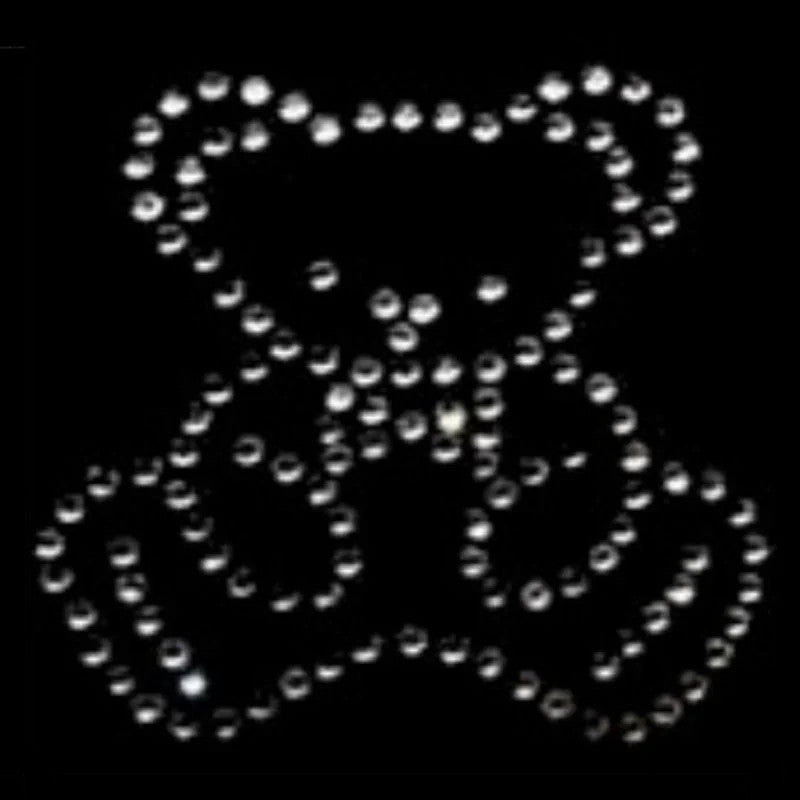 Applicazione strass termoadesiva articolo SM568