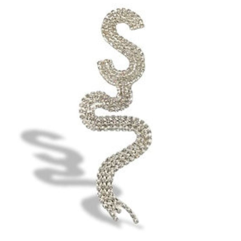 Iron-on application of the letter "S" item FM9358