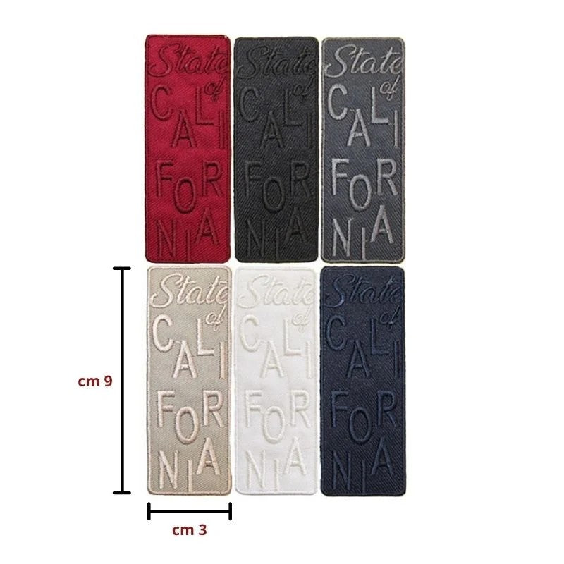 Applicazione termoadesiva tessuto articolo 045A pezzi 6