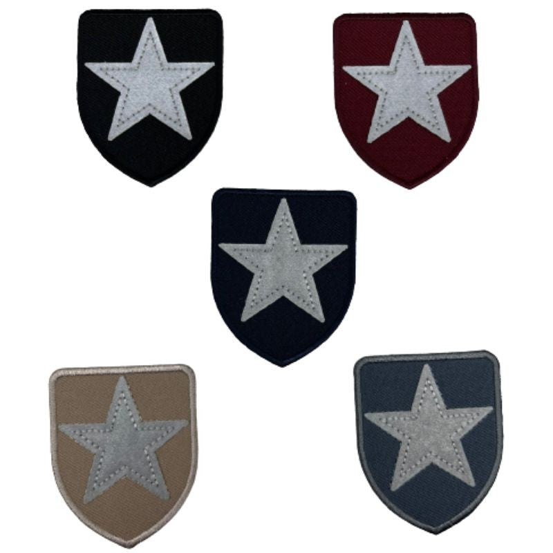 Iron-on application for fabric item 066/B, 5 pieces