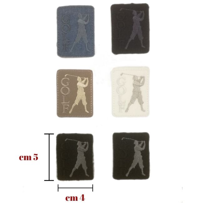 Applicazione termoadesiva tessuto articolo 243 pezzi 6