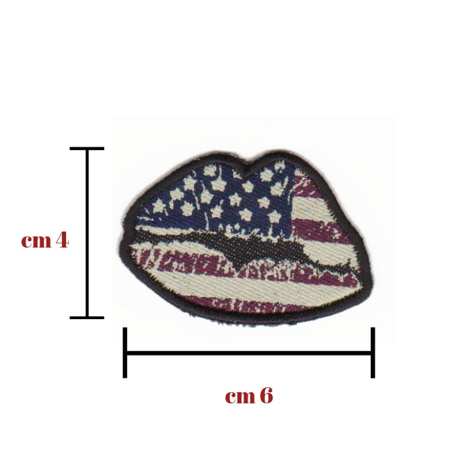 Applicazione termoadesiva tessuto articolo 459/A pezzi 6