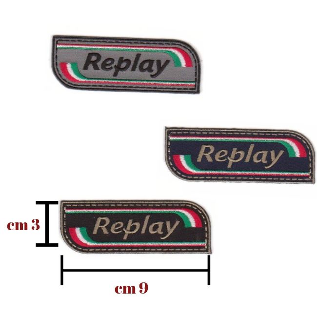 Applicazione termoadesiva tessuto articolo 8902 pezzi 3
