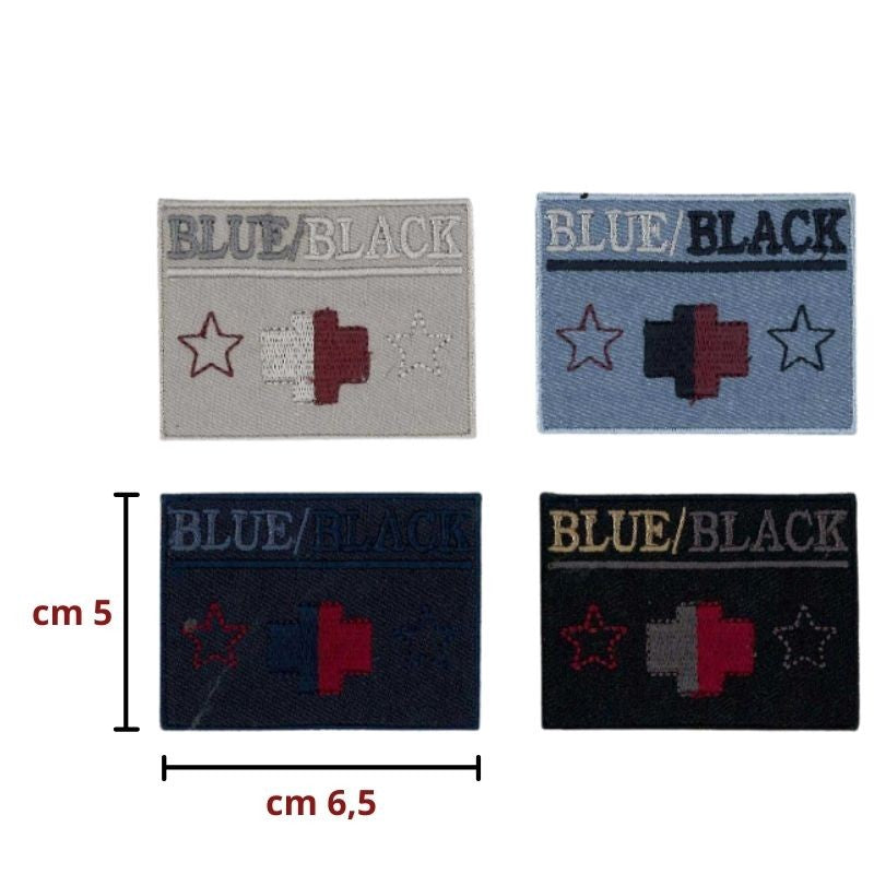 Applicazione termoadesiva tessuto articolo APU01962 pezzi 4