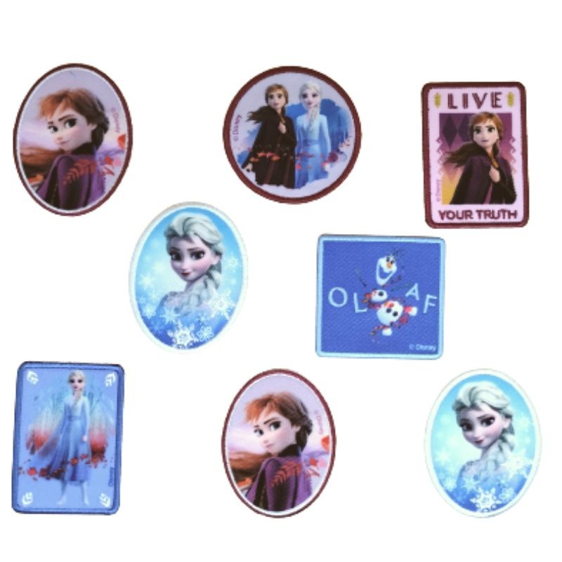 Frozen 2 Iron-on Fabric Patch Item HK33560 8 Pieces