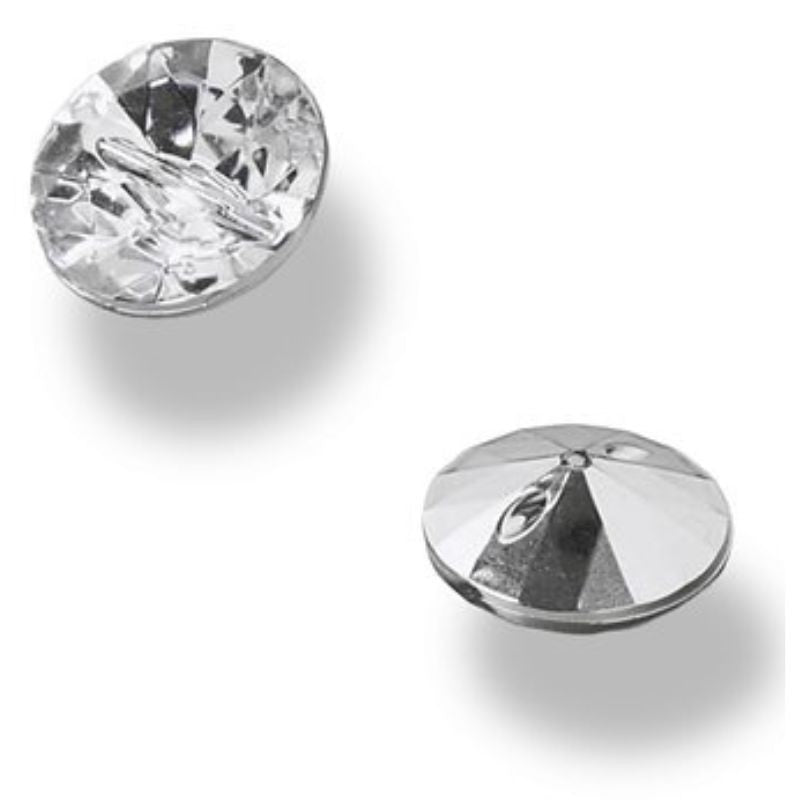 Bottoni gioiello Crystal Ø mm 25 articolo FM8982 pezzi 10