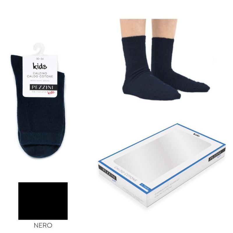 Calza corta bimbo caldo cotone articolo Bcz-Pbalex paia 6