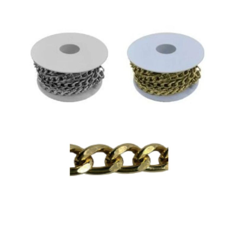 Diamond-coated aluminum chain L cm 1.1 item 535 meters 5